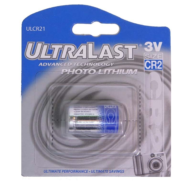 ULCR2-1 BATERIA PARA CAMARA  FOTOGRAFICA LITHIUM CR2 C1 ULTRALAST 3.0V