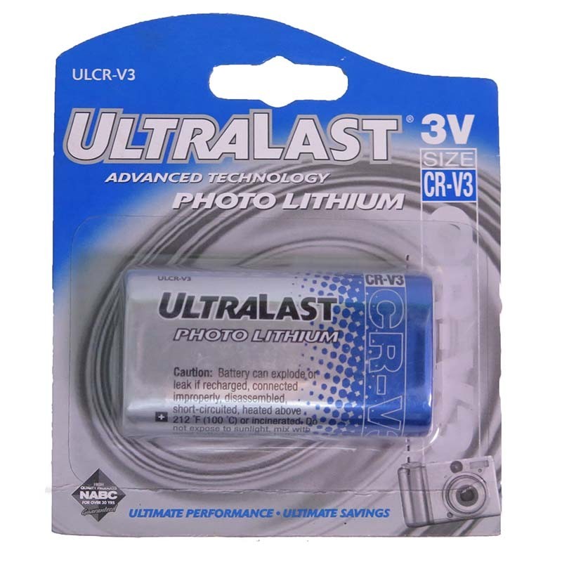 ULCRV3 BATERIA PARA CAMARA FOTOGRAFICA  CRV3 C1 ULTRALAST 3.0V