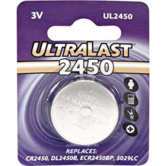 UL2450 PILA DE BOTON ULTRALAST 3V