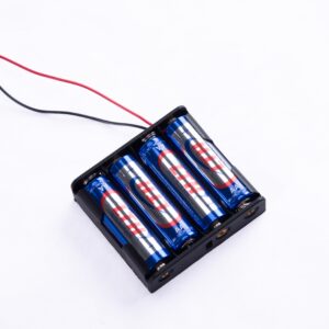 660-308 PORTA PILA AA PORTA BATERIA 4 EN SERIE SIN CABLE