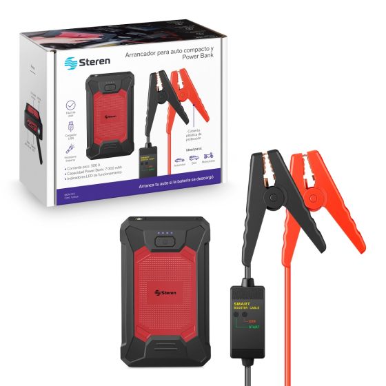 MOV-123 ARRANCADOR PARA AUTO COMPACTO Y BATERIA STEREN