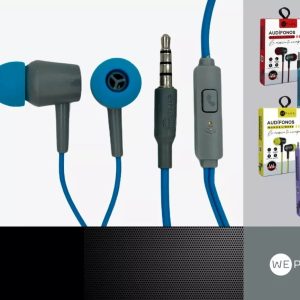 audifonos manos libres azul weplug